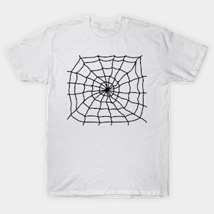 Spiders Web Illustration T-Shirt